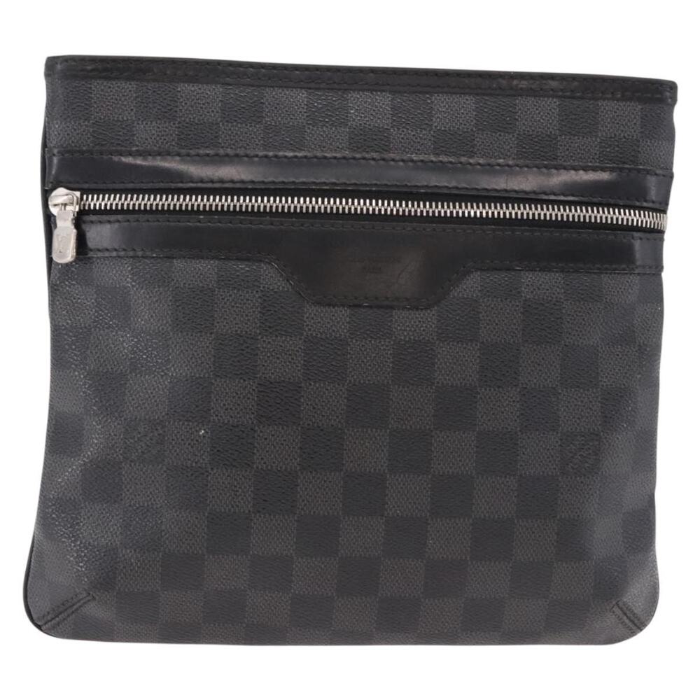 Louis Vuitton Damier Graphite Tomas Shoulder Bag Black